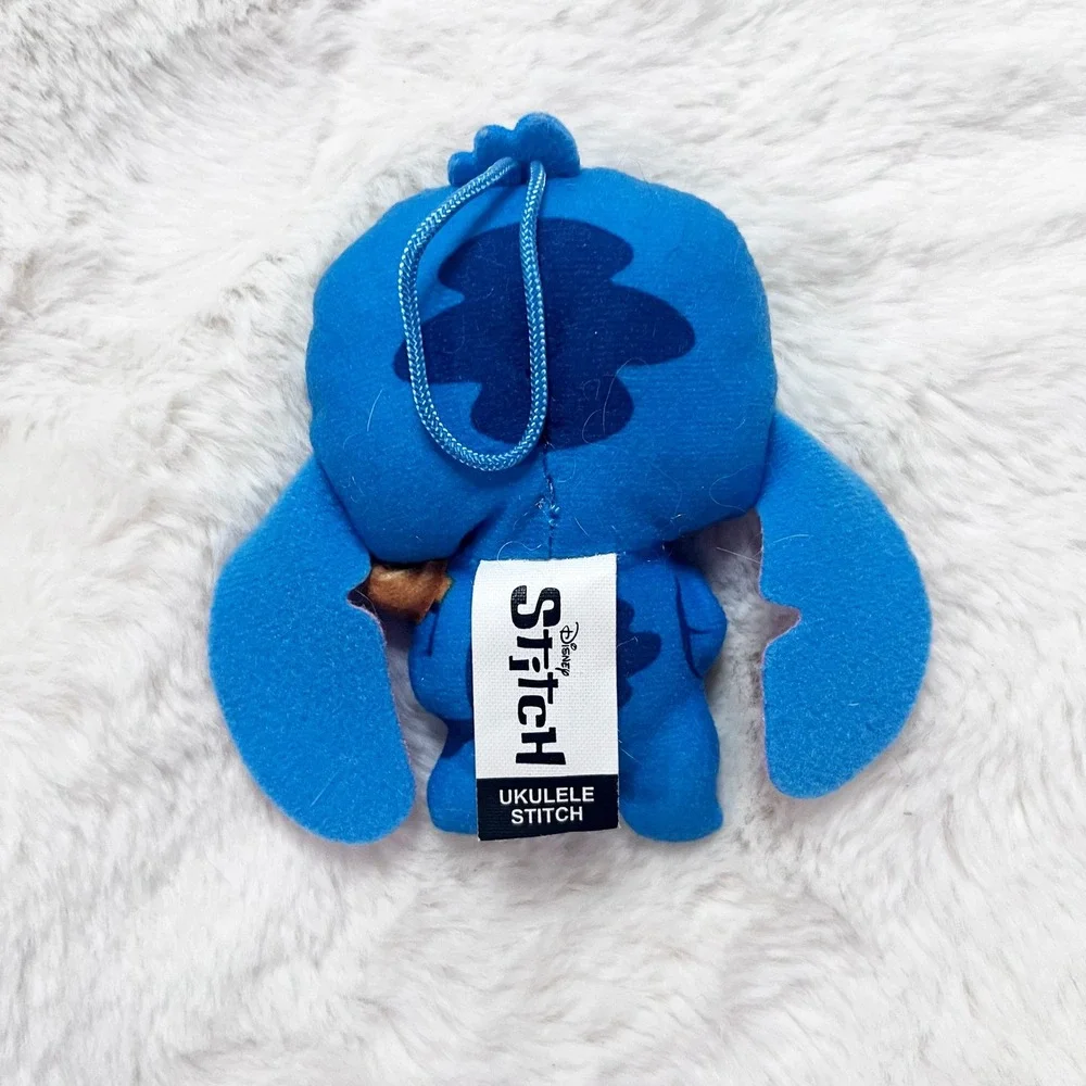 🔮 5/$25 Disney Lilo & Stitch Ukulele Stitch Plush Mascot Bag Charm